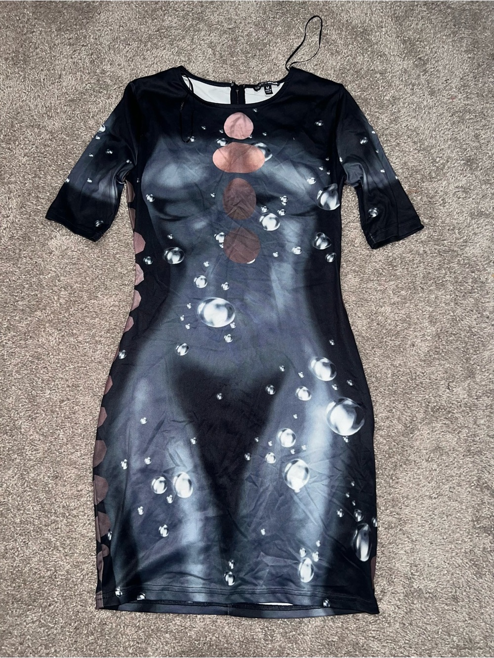 Fashion Nova Drip Body Heat Mini Dress - Picture 2 of 3